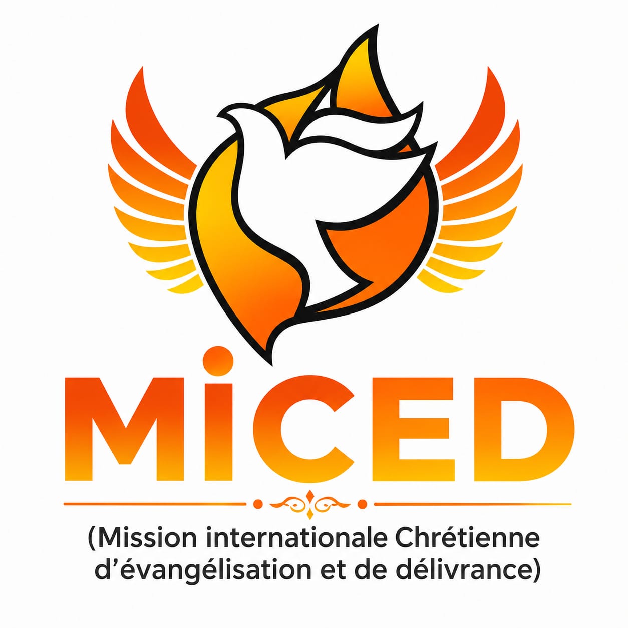 Logo de Mission Internationale Chrétienne d'Évangélisation et de Délivrance